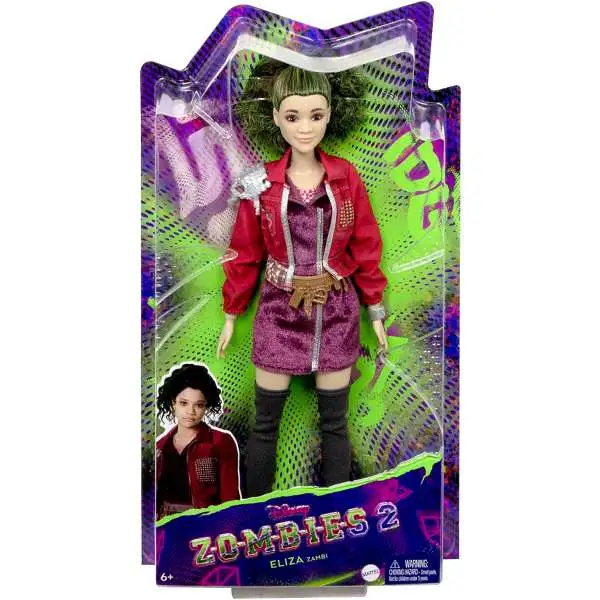 Disney Zombies Dolls Set for Girls - Bundle with 4 Disney Zombies 3 Dolls  Featuring Zed, Addison, A-spen, and Willa Plus Tattoos for Kids | Disney