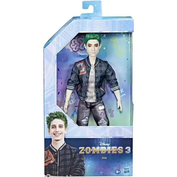 Disney Zombies 3 Zed Necrodopolis 12-Inch Basic Doll [Damaged Package]