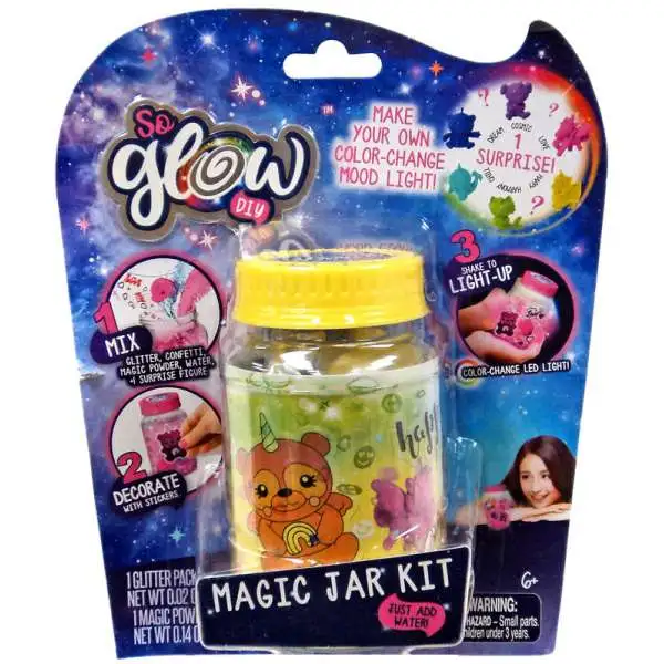So Glow DIY Mini Magic Jar Happy Kit [Yellow]
