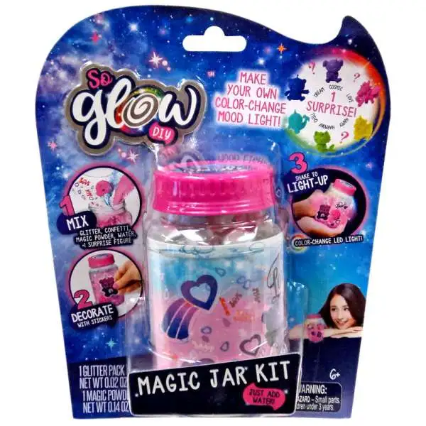 So Glow DIY Mini Magic Jar Love Kit [Pink, Damaged Package]