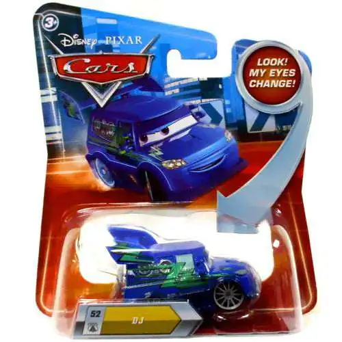 Disney / Pixar Cars Lenticular Eyes Series 2 DJ Diecast Car