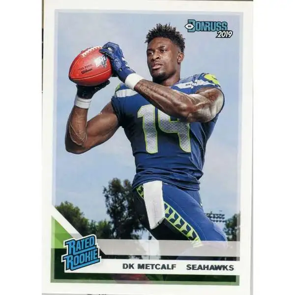 NFL 2019 Panini Donruss DK Metcalf #313 [Rated Rookie]