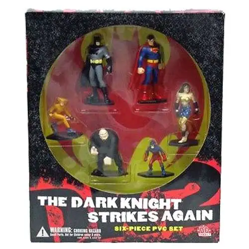 Batman The Dark Knight Strikes Again PVC Figure Set