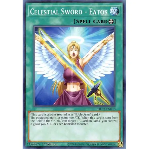 YuGiOh Trading Card Game Dragons of Legend: The Complete Series Common Celestial Sword - Eatos DLCS-EN013