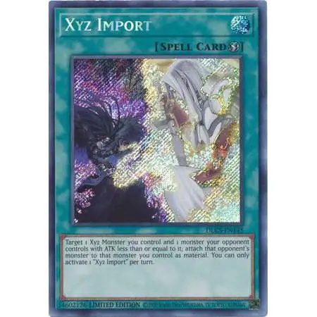 YuGiOh Trading Card Game Dragons of Legend: The Complete Series Secret Rare Xyz Import DLCS-EN145