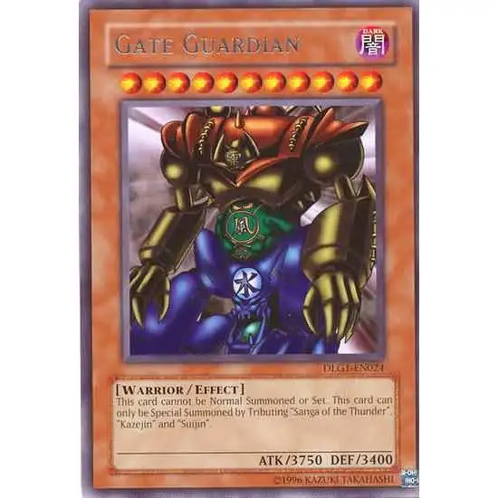 YuGiOh Dark Legends Rare Gate Guardian DLG1-EN024