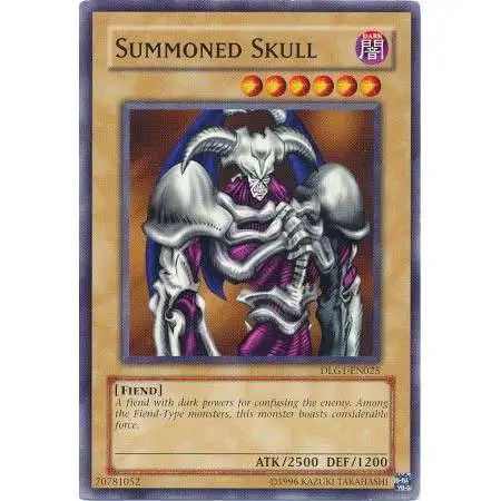 YuGiOh Dark Legends Common Summoned Skull DLG1-EN025