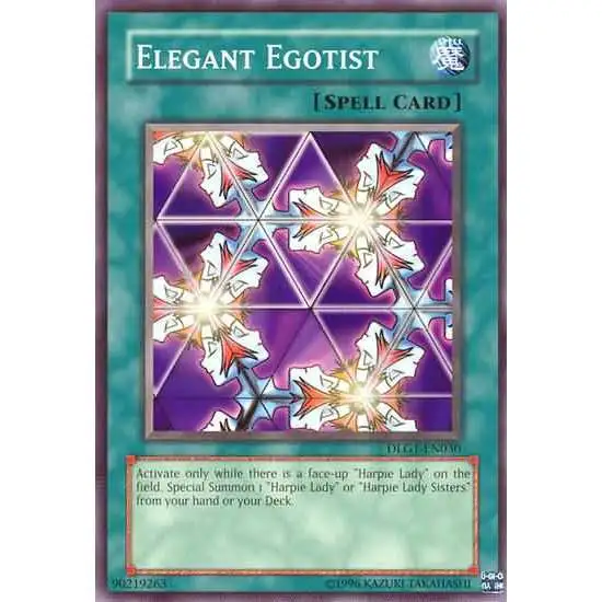 YuGiOh Dark Legends Common Elegant Egotist DLG1-EN030