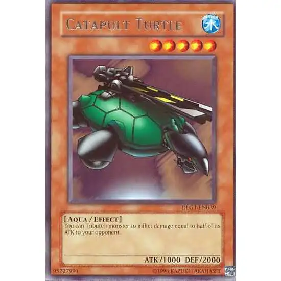 YuGiOh Dark Legends Rare Catapult Turtle DLG1-EN039