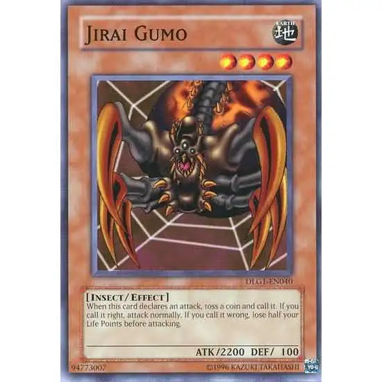 YuGiOh Dark Legends Common Jirai Gumo DLG1-EN040