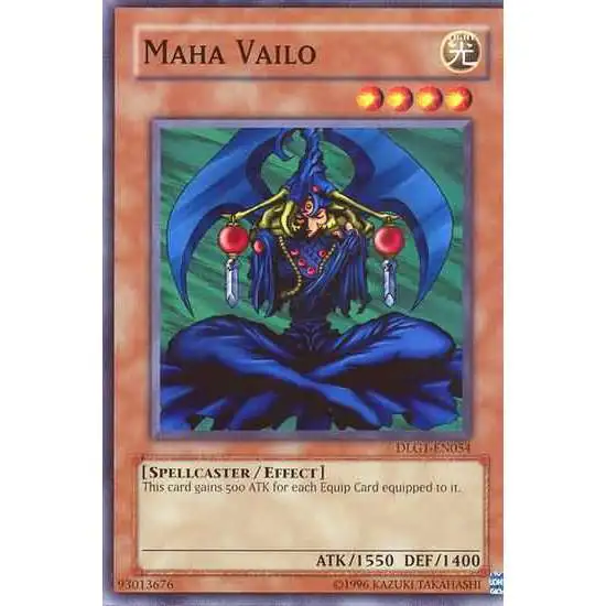 YuGiOh Dark Legends Common Maha Vailo DLG1-EN054