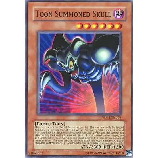 YuGiOh Dark Legends Common Toon Summoned Skull DLG1-EN065