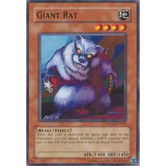 YuGiOh Dark Legends Common Giant Rat DLG1-EN068