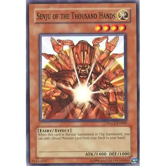 YuGiOh Dark Legends Common Senju of the Thousand Hands DLG1-EN069