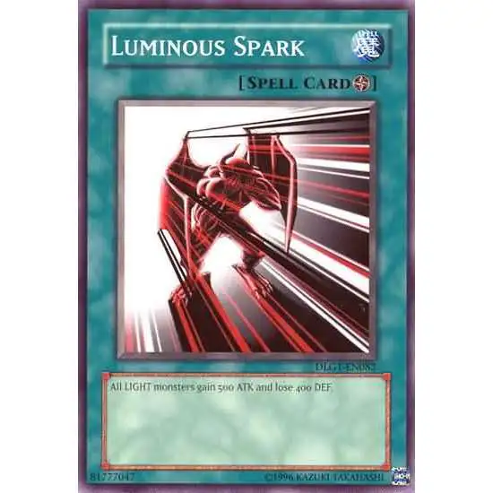 YuGiOh Dark Legends Common Luminous Spark DLG1-EN082