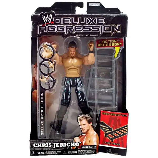 WWE Wrestling Deluxe Aggression Best of 2008 Chris Jericho Action Figure
