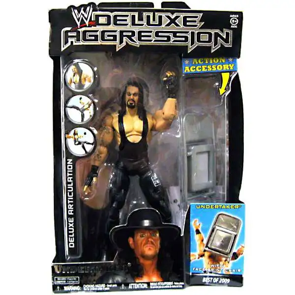 WWE Wrestling Deluxe Aggression Best of 2009 Undertaker Action Figure
