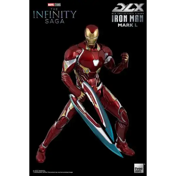 Marvel Avengers Infinity Saga Iron Man Mark 50 DLX Collectible Action Figure