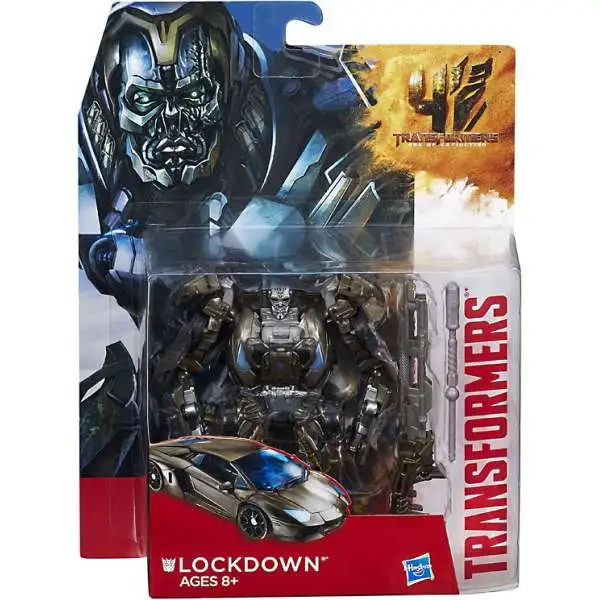 Transformers Age of Extinction Lockdown Deluxe Action Figure [Damaged Package]