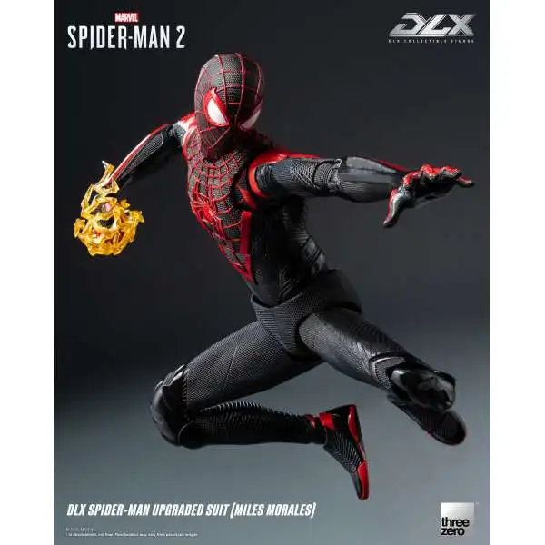 Marvel Spider-Man 2 Miles Moralas DLX Collectible Action Figure [Upgraded Suit] (Pre-Order ships September)