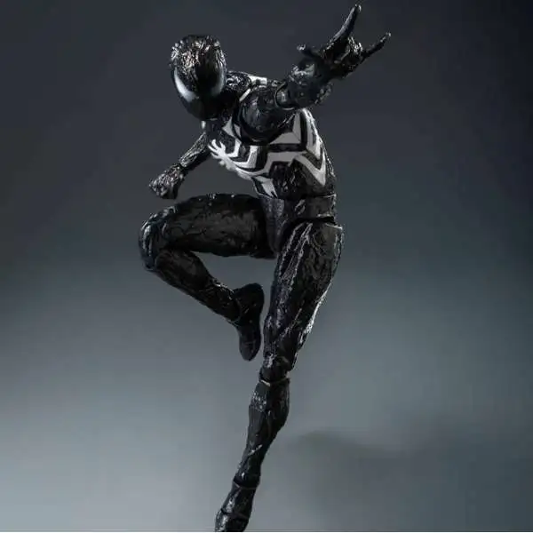 Marvel Spider-Man 2 Spider-Man DLX Collectible Action Figure [Black Symbiote Suit] (Pre-Order ships February)