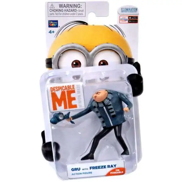 Despicable Me Minion Made Gru with Freeze Ray Action Figure