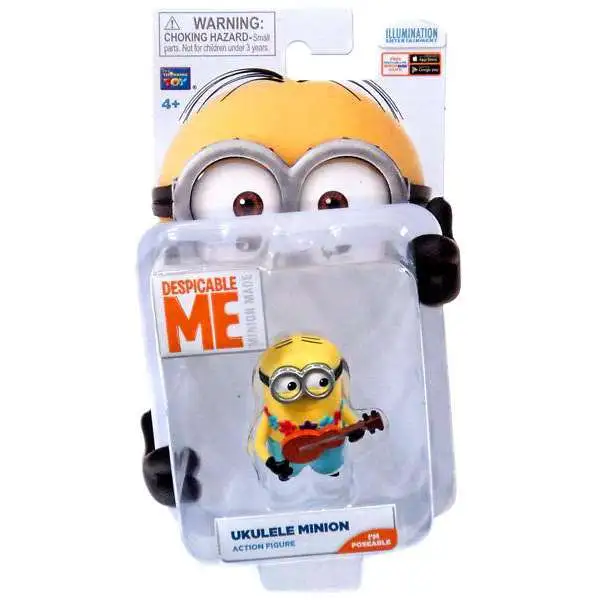 Despicable Me 2 Minion Fireman 2 Action Figure 2 Bull Horn Think Way ...