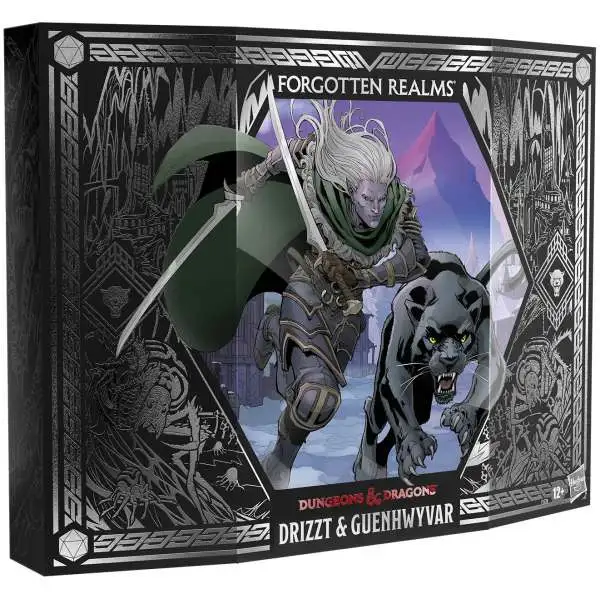 Dungeons & Dragons Forgotten Realms Drizzt & Guenhwyvar Exclusive Action Figure