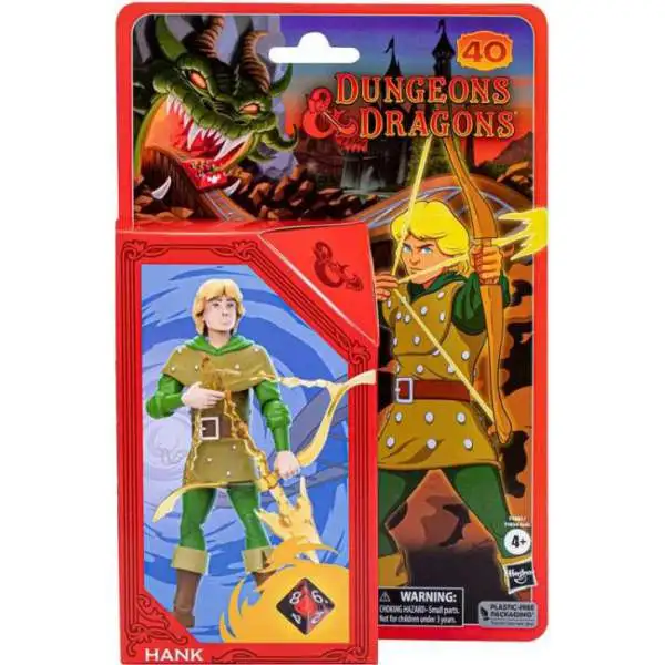 Dungeons & Dragons Cartoon Classics Hank Action Figure (Pre-Order ships September)