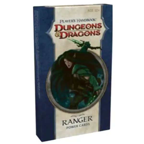 Dungeons & Dragons D&D 4th Edition Player's Handbook Ranger Power Cards