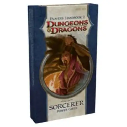 Dungeons & Dragons D&D 4th Edition Player's Handbook 2 Sorcerer Power Cards