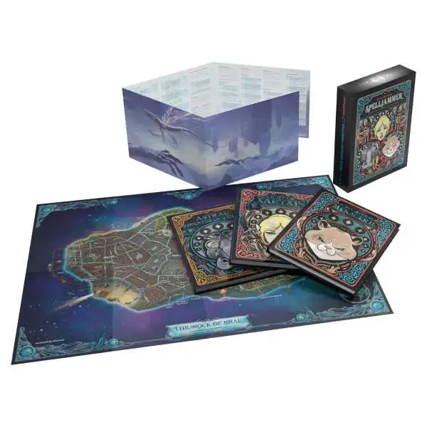 Dungeons & Dragons Spelljammer Adventures in Space Roleplaying Book Boxed Set [Alternative Cover]