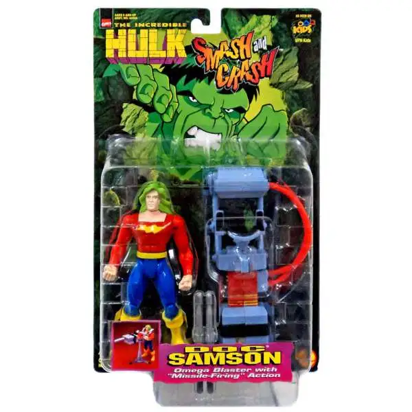 Marvel The Incredible Hulk Smash and Crash Doc Samson Action Figure