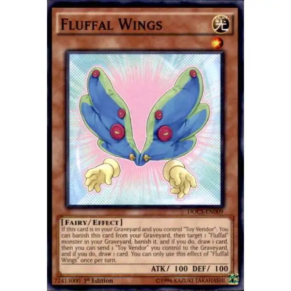 YuGiOh Dimension of Chaos Common Fluffal Wings DOCS-EN009