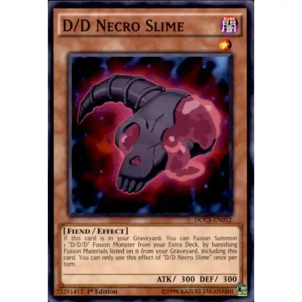 YuGiOh Dimension of Chaos Common D/D Necro Slime DOCS-EN012