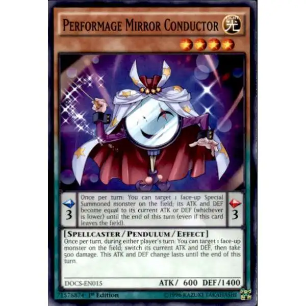 YuGiOh Dimension of Chaos Common Performage Mirror Conductor DOCS-EN015