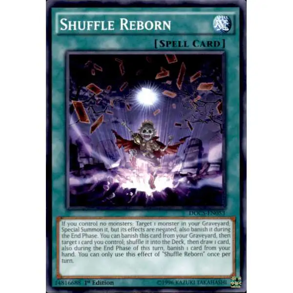 YuGiOh Dimension of Chaos Common Shuffle Reborn DOCS-EN053