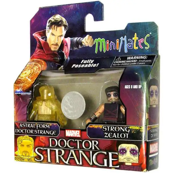 Marvel Minimates Astral Form Doctor Strange & Stron Sealot 2-Inch Minifigure 2-Pack