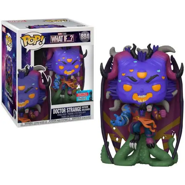 Funko What If? POP! Marvel Doctor Strange Supreme Unleashed Exclusive Vinyl Figure #884