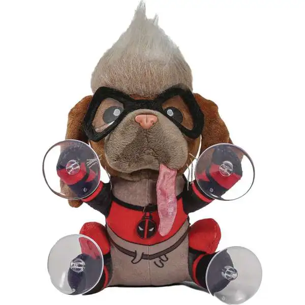 Marvel Deadpool & Wolverine Dogpool 6-Inch Plush Window Clinger