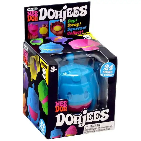 NeeDoh Dohjees Series 2 2-Inch Mystery Pack [1 RANDOM Figure]