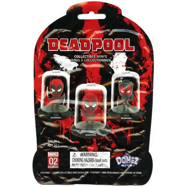 Domez Marvel Deadpool Series 2 Mystery Pack [1 RANDOM Figure]