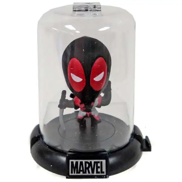 Marvel Domez Series 2 Deadpool Figure [Black Suit]