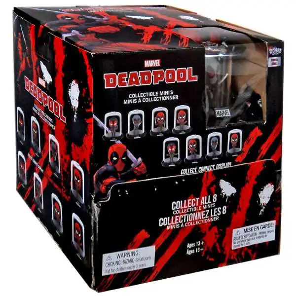Marvel Domez Series 2 Deadpool Mystery Box [24 Packs]