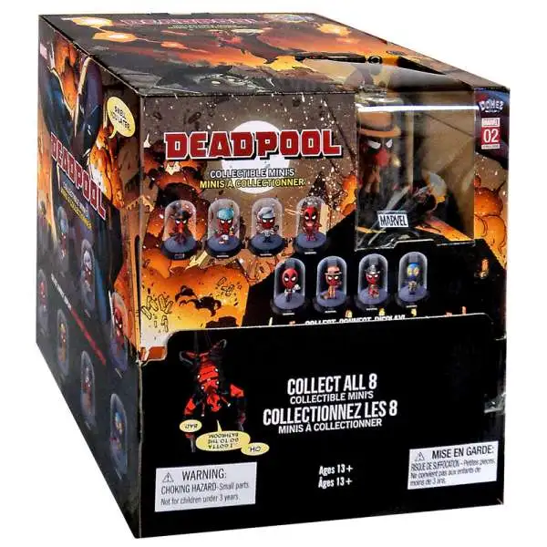 Marvel Domez Series 4 Deadpool Mystery Box