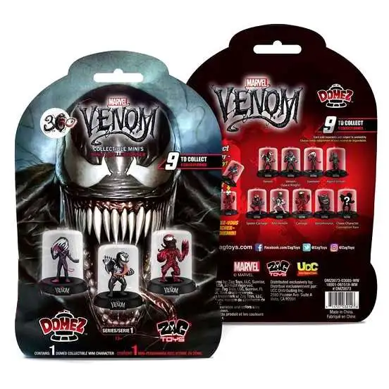 Domez Marvel Venom Mystery Pack [1 RANDOM Figure]