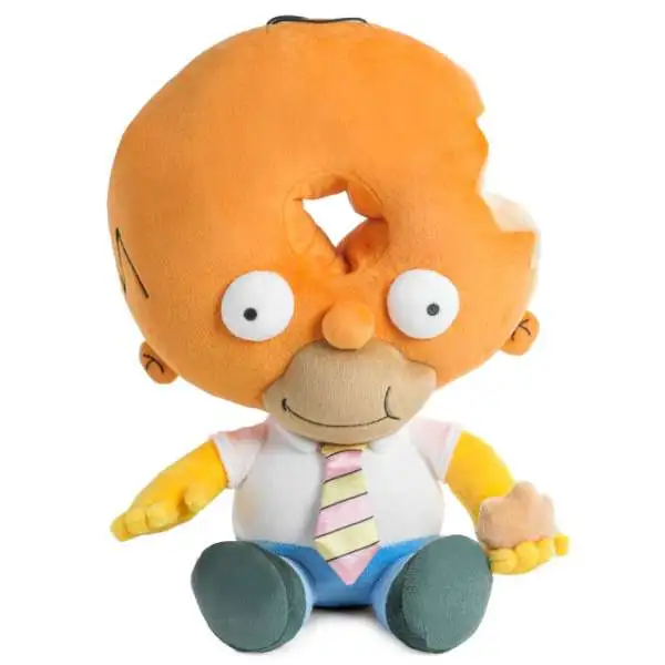 The Simpsons Treehouse of Horror Donut Head Homer 13-Inch Plush (Pre-Order ships August)