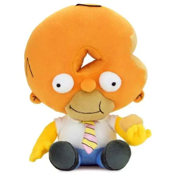 The Simpsons Treehouse of Horror Phunny Donut Head Homer 7.5-Inch Plush (Pre-Order ships September)