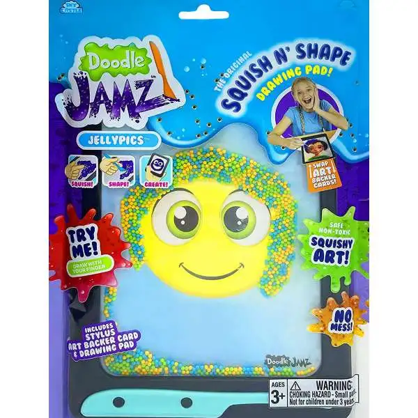Doodle Jamz Jellypics Squish N' Shape Drawing Pad [Squishy Fidget Art]