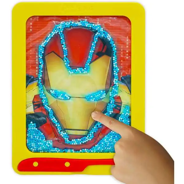 Doodle Jamz Marvel Iron Man Squish N' Shape Drawing Pad